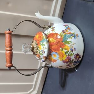 Mackenzie Childs Flower Market Tea Kettle